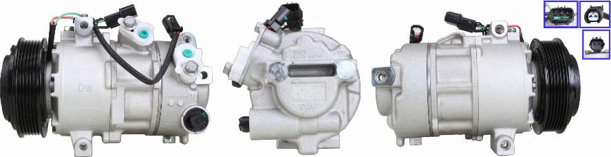 TMI AC01493 - Компресор, кондиціонер autocars.com.ua