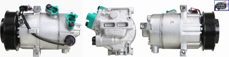 TMI AC01520 - Компресор, кондиціонер autocars.com.ua