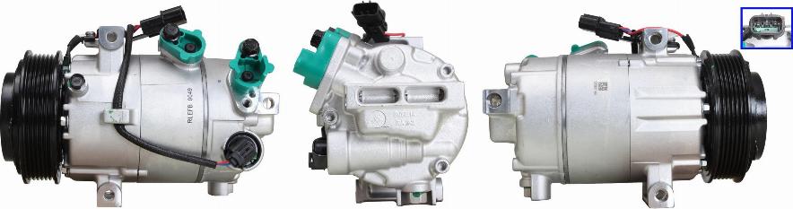 TMI AC01522 - Компресор, кондиціонер autocars.com.ua