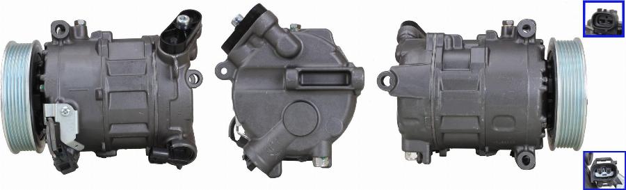 TMI AC01536 - Компресор, кондиціонер autocars.com.ua