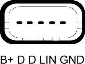 TMI AL04654 - Генератор autocars.com.ua