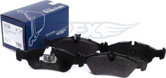 TOMEX brakes TX 12-32 - Гальмівні колодки, дискові гальма autocars.com.ua