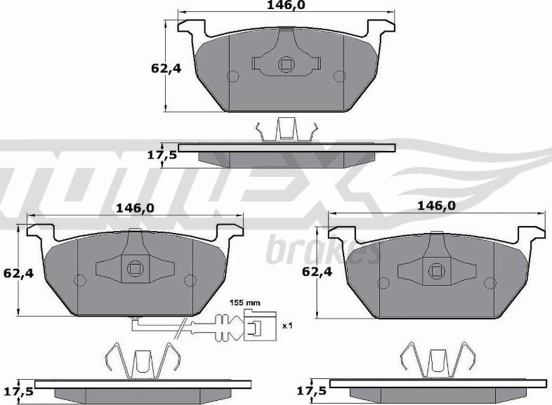 BENDIX BPD1092 - Гальмівні колодки, дискові гальма autocars.com.ua