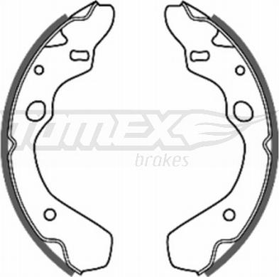 TOMEX brakes TX 20-38 - Комплект гальм, барабанний механізм autocars.com.ua