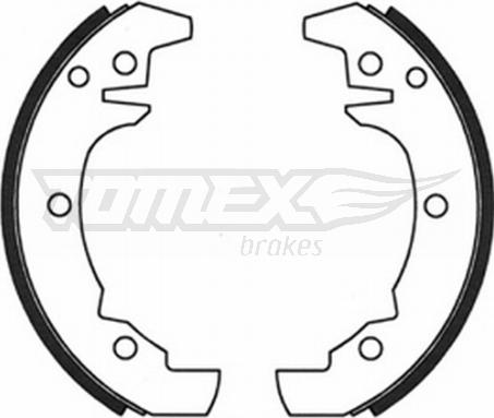 TOMEX brakes TX 20-87 - Комплект гальм, барабанний механізм autocars.com.ua