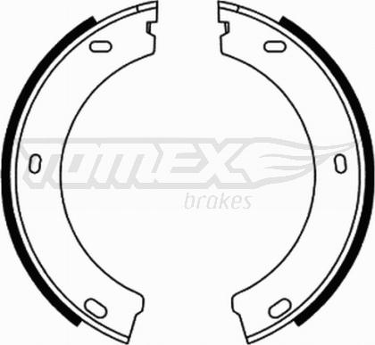 TOMEX brakes TX 21-73 - Комплект гальм, барабанний механізм autocars.com.ua