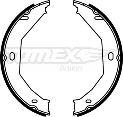 TOMEX brakes TX 22-58 - Комплект гальм, барабанний механізм autocars.com.ua