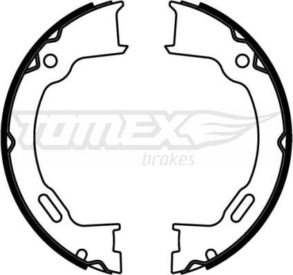 TOMEX brakes TX 22-62 - Комплект гальм, барабанний механізм autocars.com.ua