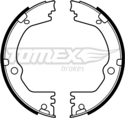 TOMEX brakes TX 23-48 - Комплект гальм, барабанний механізм autocars.com.ua