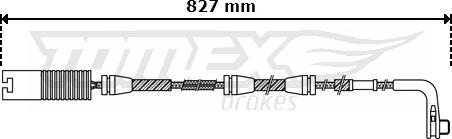 TOMEX brakes TX 30-50 - Сигналізатор, знос гальмівних колодок autocars.com.ua