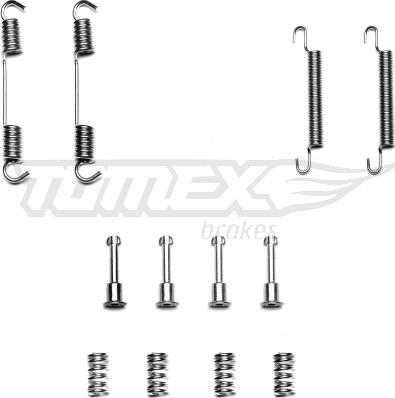 TOMEX brakes TX 40-11 - Комплектуючі, барабанний гальмівний механізм autocars.com.ua