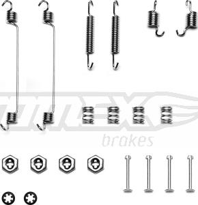 TOMEX brakes TX 40-14 - Комплектуючі, барабанний гальмівний механізм autocars.com.ua