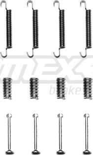 TOMEX brakes TX 40-19 - Комплектуючі, барабанний гальмівний механізм autocars.com.ua