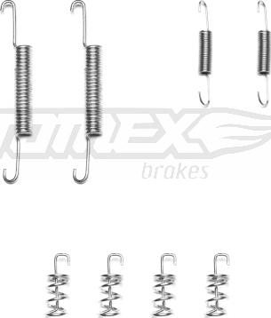 TOMEX brakes TX 40-28 - Комплектуючі, барабанний гальмівний механізм autocars.com.ua