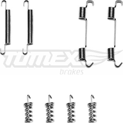 TOMEX brakes TX 40-33 - Комплектуючі, барабанний гальмівний механізм autocars.com.ua