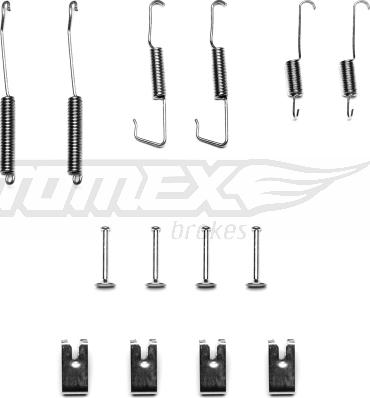 TOMEX brakes TX 40-36 - Комплектуючі, барабанний гальмівний механізм autocars.com.ua