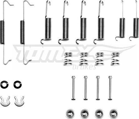 TOMEX brakes TX 40-46 - Комплектуючі, барабанний гальмівний механізм autocars.com.ua