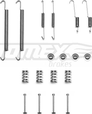 TOMEX brakes TX 40-60 - Комплектуючі, барабанний гальмівний механізм autocars.com.ua