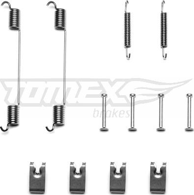 TOMEX brakes TX 40-65 - Комплектуючі, барабанний гальмівний механізм autocars.com.ua