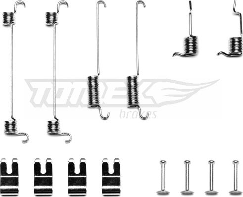 TOMEX brakes TX 40-71 - Комплектуючі, барабанний гальмівний механізм autocars.com.ua