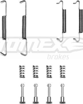 TOMEX brakes TX 41-60 - Комплектуючі, барабанний гальмівний механізм autocars.com.ua