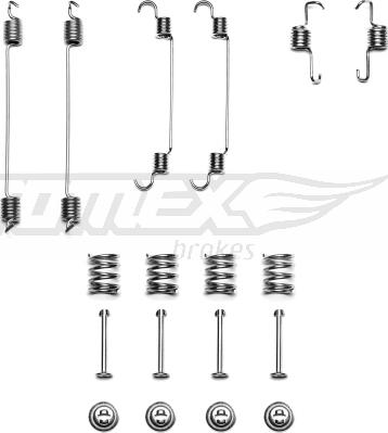 TOMEX brakes TX 41-66 - Комплектуючі, барабанний гальмівний механізм autocars.com.ua