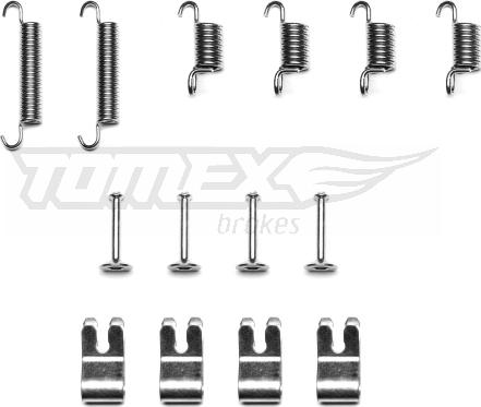 TOMEX brakes TX 41-77 - Комплектуючі, барабанний гальмівний механізм autocars.com.ua