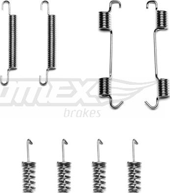 TOMEX brakes TX 42-00 - Комплектующие, барабанный тормозной механизм autodnr.net