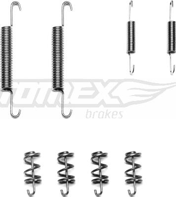 TOMEX brakes TX 42-03 - Комплектуючі, барабанний гальмівний механізм autocars.com.ua