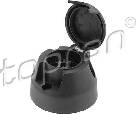Topran 100003 - Розетка причепа autocars.com.ua
