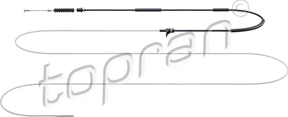 Topran 103 301 - Тросик газу autocars.com.ua
