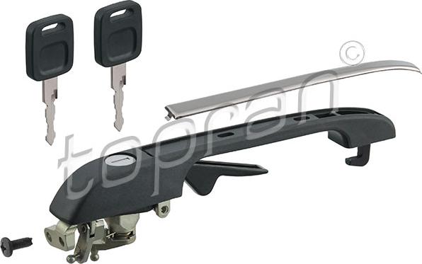Topran 103 709 - Ручка двері autocars.com.ua