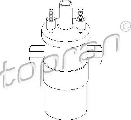 Topran 107 352 - Катушка зажигания avtokuzovplus.com.ua