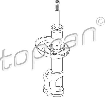 Topran 108 367 - Амортизатор autodnr.net