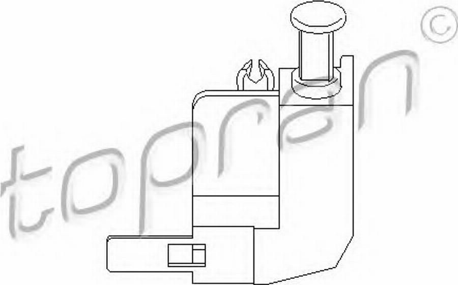 Topran 108 641 015 - Вимикач, контакт двері autocars.com.ua