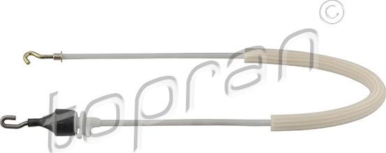 Topran 109 451 - Трос, замок дверей autocars.com.ua