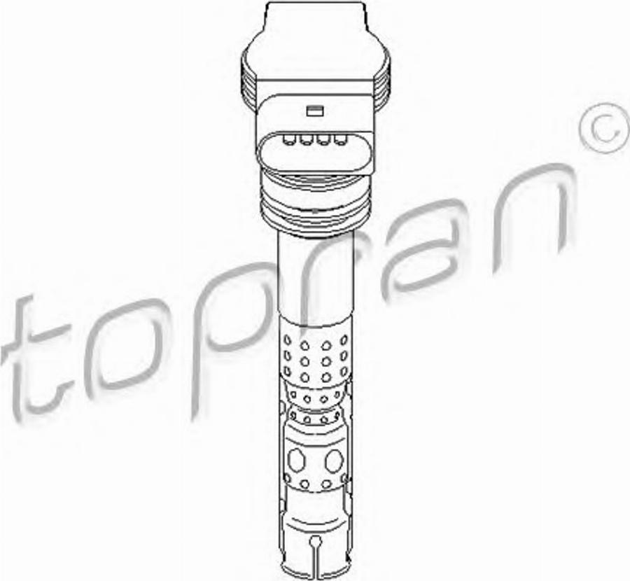 Topran 109 541 755 - Катушка зажигания autodnr.net