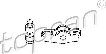 Topran 110 122 - Балансир, управління двигуном autocars.com.ua