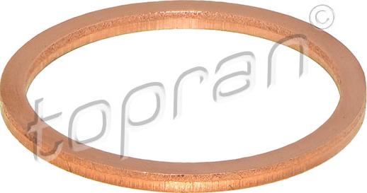 Topran 110 261 - Уплотнительное кольцо для пробки масляного спуска autocars.com.ua