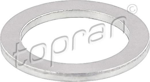 Topran 110 600 - Уплотнительное кольцо, резьбовая пробка маслосливного отверстия avtokuzovplus.com.ua