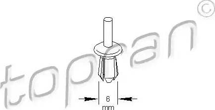 Topran 111 110 - Розпірна заклепка autocars.com.ua