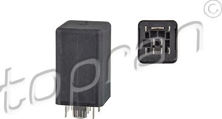 Topran 111 216 - Реле, система розжарювання autocars.com.ua