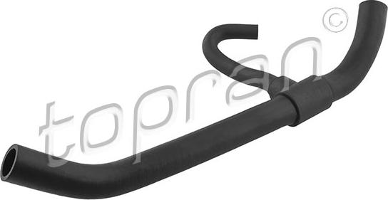 Topran 111 799 - Шланг радіатора autocars.com.ua