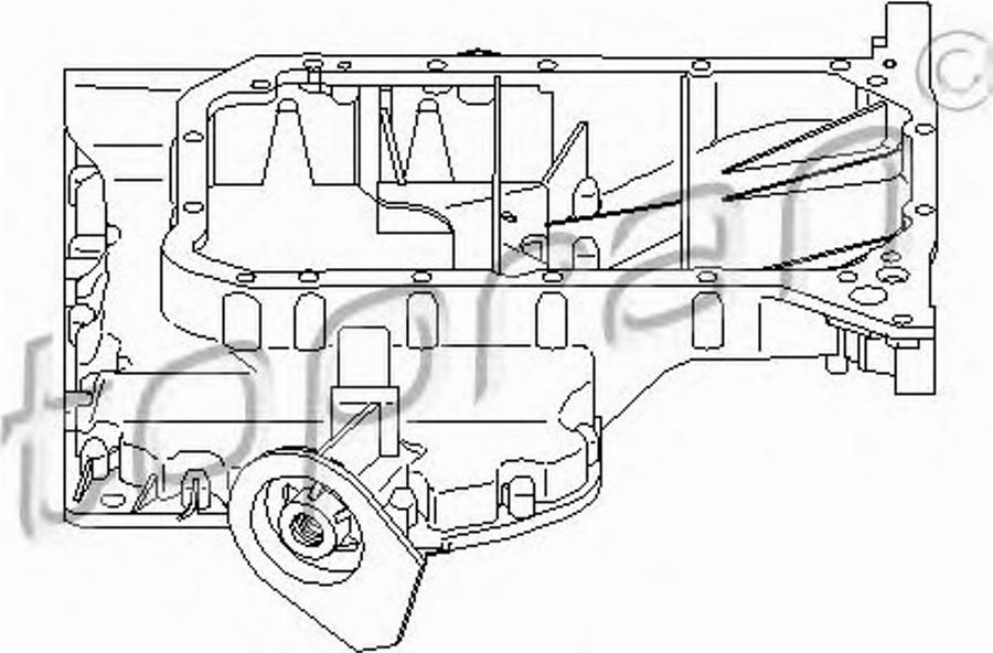 Topran 112340755 - Масляный поддон autodnr.net
