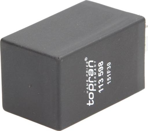 Topran 113598 - Реле, кондиціонер autocars.com.ua