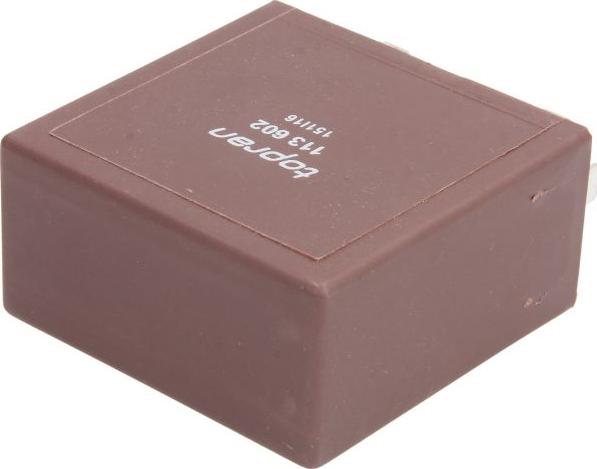 Topran 113 602 - Реле, інтервал включення склоочисника autocars.com.ua