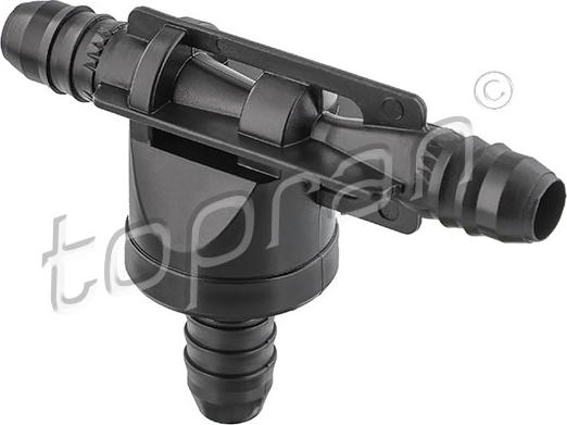 Topran 113 902 - Клапан, управління повітря-впускають повітря autocars.com.ua