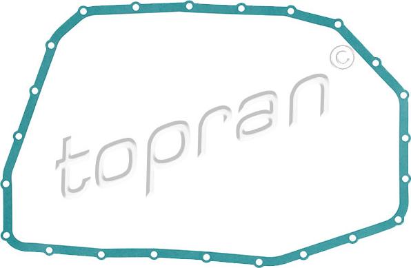 Topran 114887 - Прокладка, масляний піддон автоматичної коробки передач autocars.com.ua