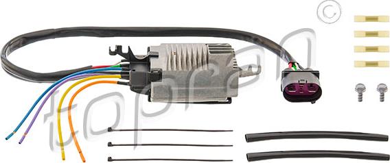 Topran 115 275 - Реле, вентилятор радіатора autocars.com.ua