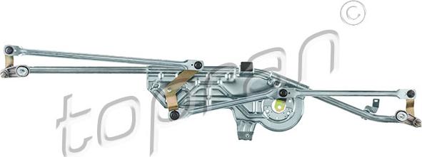 Topran 115 690 - Система тяг і важелів приводу склоочисника autocars.com.ua